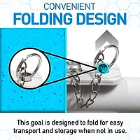 Franklin Sports Futsal 9'10" x 6'7" Soccer Goal