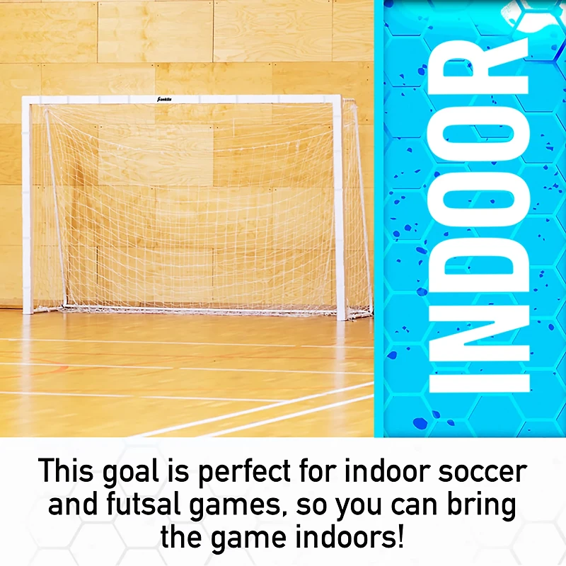 Franklin Sports Futsal 9'10" x 6'7" Soccer Goal