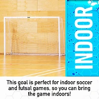 Franklin Sports Futsal 9'10" x 6'7" Soccer Goal
