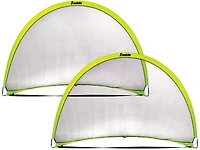 Franklin Sports Pop Up Dome 6' x 4' Soccer Goal 2-Pack