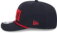 New Era Men's Atlanta Braves Cotton Wordmark 9SEVENTY SS Cap