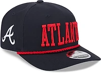 New Era Men's Atlanta Braves Cotton Wordmark 9SEVENTY SS Cap