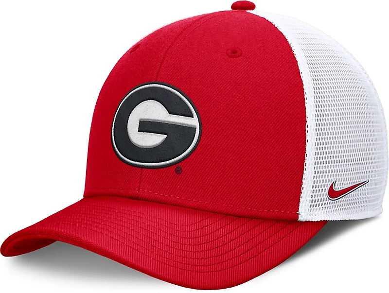 Nike Men's University of Georgia Rise Structured Trucker Cap