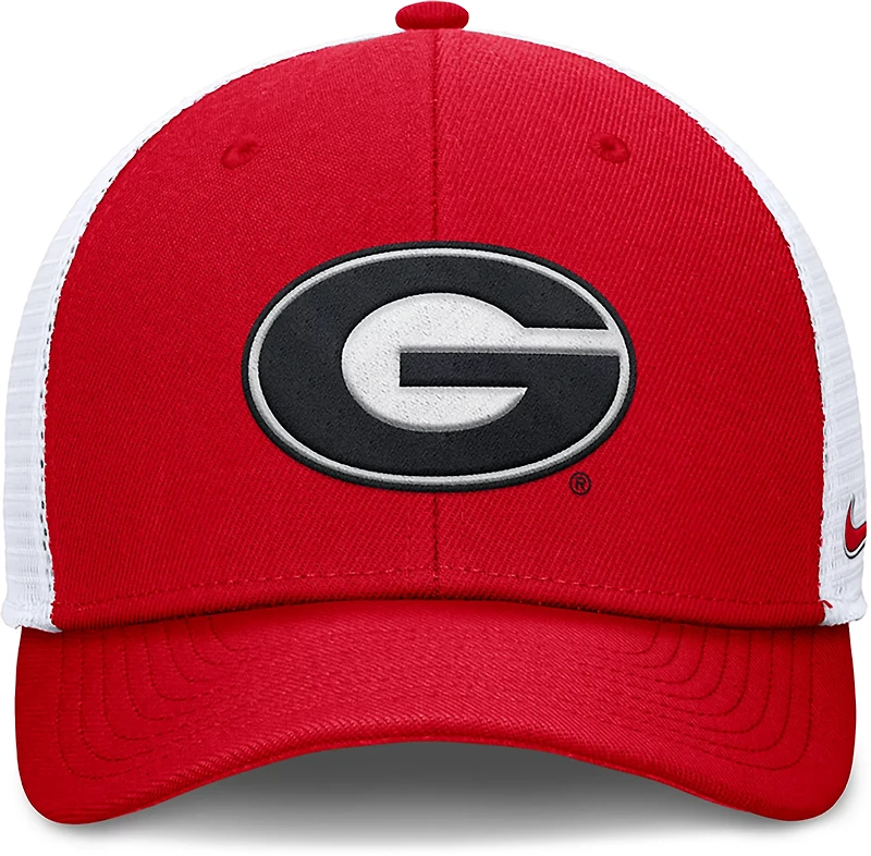 Nike Men's University of Georgia Rise Structured Trucker Cap