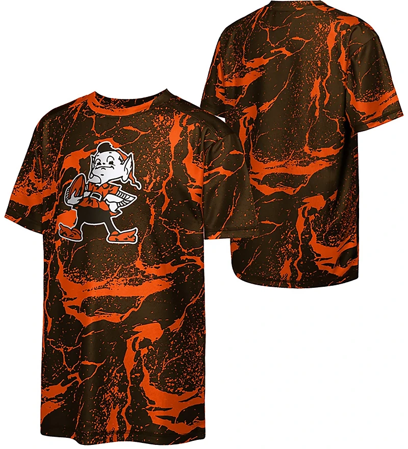 Outerstuff Youth Browns Endzone Sublimated T-shirt
