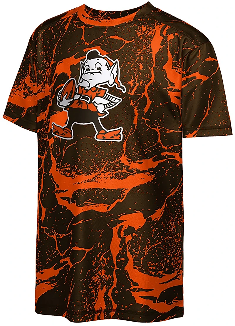 Outerstuff Youth Browns Endzone Sublimated T-shirt