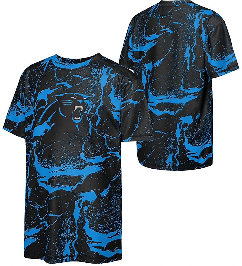 Outerstuff Youth Panthers Endzone Sublimated T-shirt