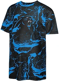 Outerstuff Youth Panthers Endzone Sublimated T-shirt