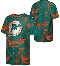 Outerstuff Youth Dolphins Endzone Sublimated T-shirt