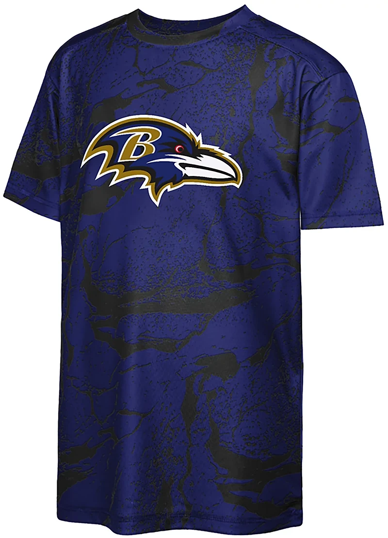 Outerstuff Youth Ravens Endzone Sublimated T-shirt