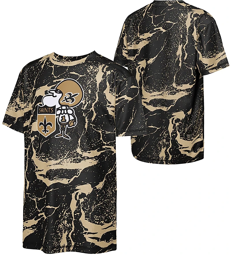 Outerstuff Youth Saints Endzone Sublimated T-shirt
