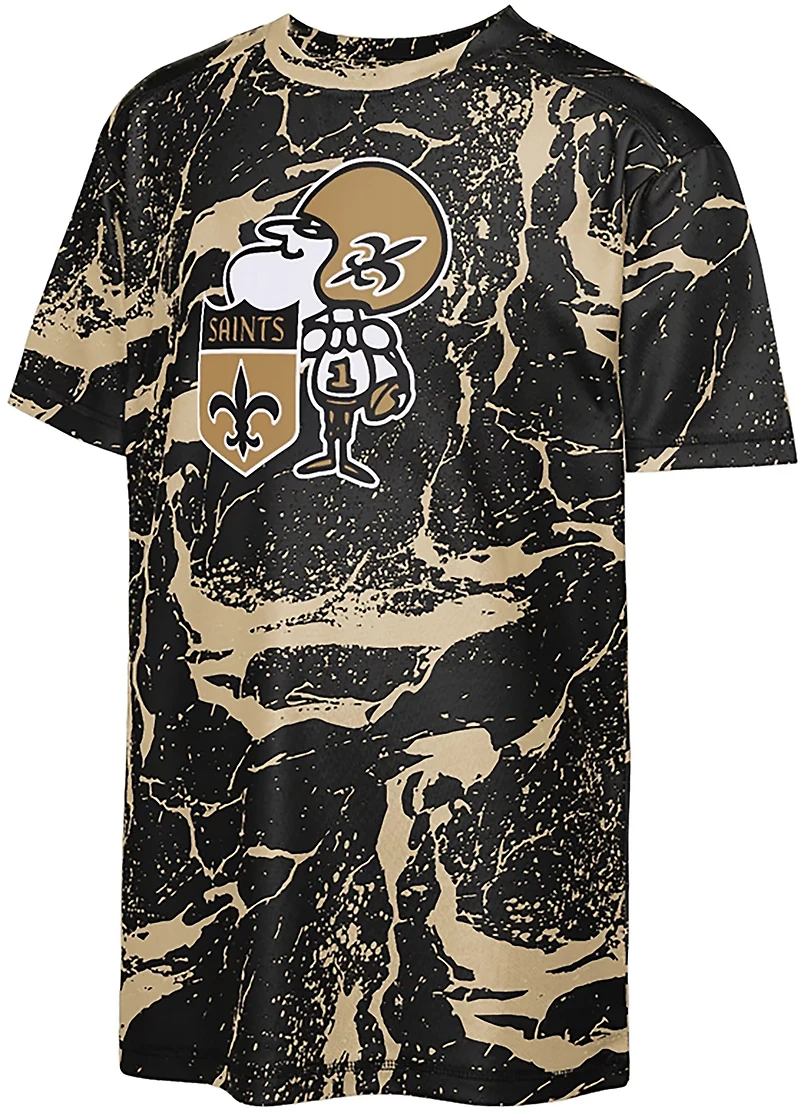 Outerstuff Youth Saints Endzone Sublimated T-shirt