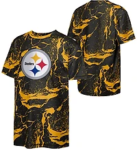Outerstuff Youth Steelers Endzone Sublimated T-shirt