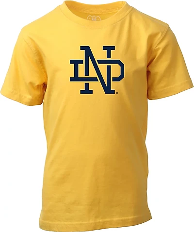 Wes & Willy Youths' Notre Dame Fighting Irish Vault Logo Short Sleeve Graphic T-shirt