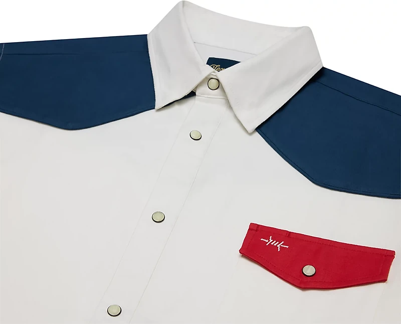 Texas Standard Men's Ranger Pearl Snap Short Sleeve Shirt