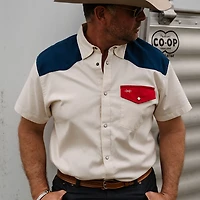 Texas Standard Men's Ranger Pearl Snap Short Sleeve Shirt