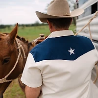 Texas Standard Men's Ranger Pearl Snap Short Sleeve Shirt
