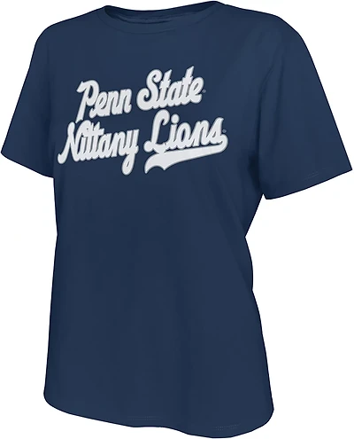 WILDCAT RETRO Women's Penn State Nittany Lions Script Short Sleeve T-shirt