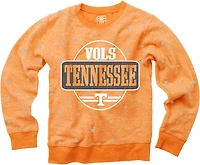 Wes & Willy Girls' Tennessee Volunteers Shimmer Star Fleece Sweatshirt