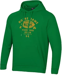 Under Armour Men's University of Notre Dame Fighting Irish All Fight Football Rival Fleece Hoodie