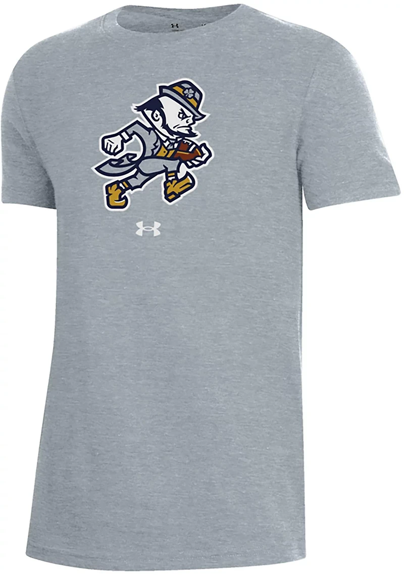 Under Armour Youth's University of Notre Dame Fighting Irish Football Mascot Short Sleeve T-shirt