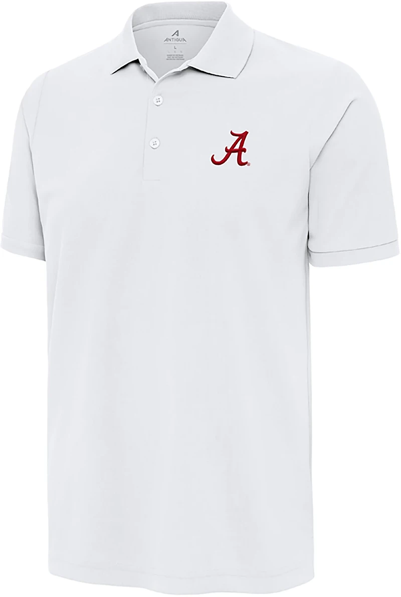 Antigua Men's University of Alabama Legacy Pique Polo Shirt