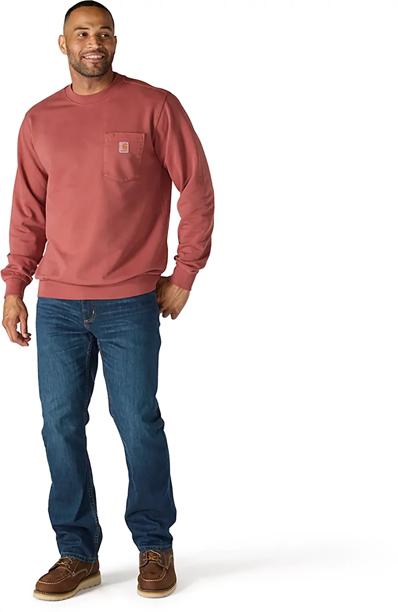 Carhartt Men's French Terry Crewneck Pocket Sweatshirt