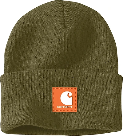 Carhartt Men's Knit Rubber Patch Beanie