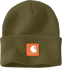 Carhartt Men's Knit Rubber Patch Beanie