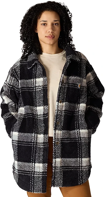 Carhartt Women's Plaid Fleece Coat