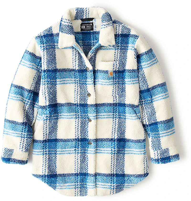 Carhartt Women's Plaid Fleece Coat