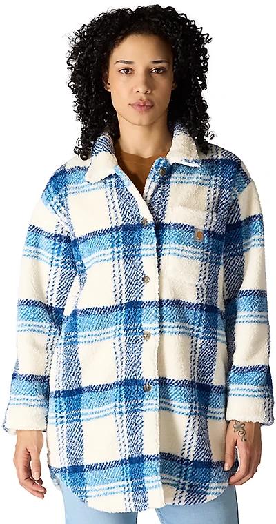 Carhartt Women's Plaid Fleece Coat