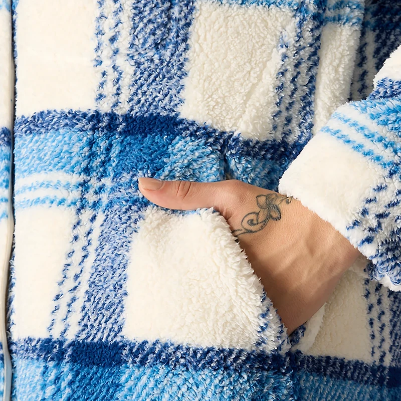 Carhartt Women's Plaid Fleece Coat