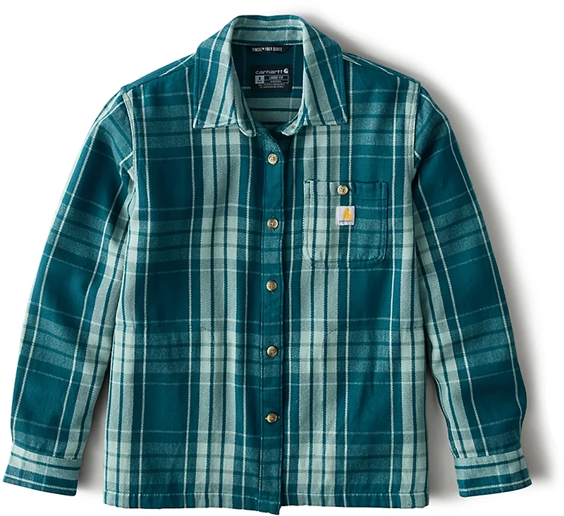 Carhartt Women's TENCEL Twill Plaid Button Up Shirt