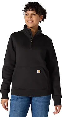 Carhartt Women's Mock Neck 1/4-Zip Sweatshirt