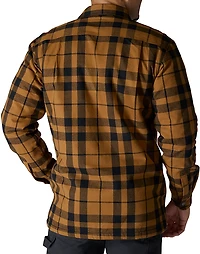 Carhartt Men's Relaxed Fit Flannel Sherpa-Lined Shirt Jac