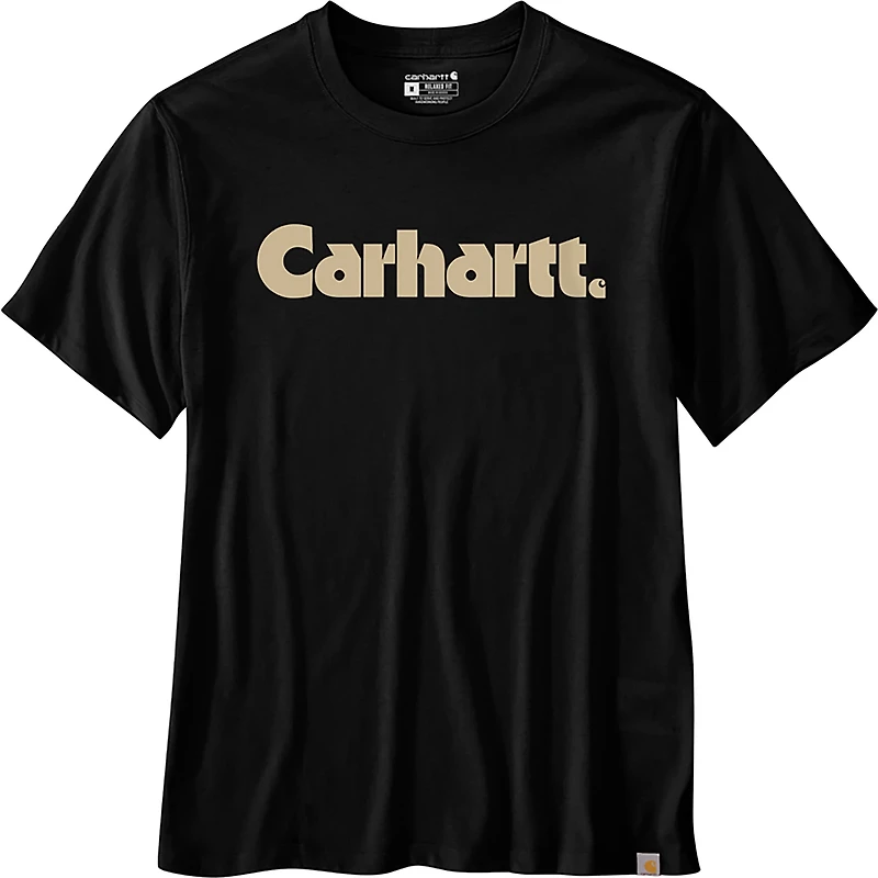Carhartt Men's Relaxed Fit Lightweight Short Sleeve Logo Graphic T-shirt