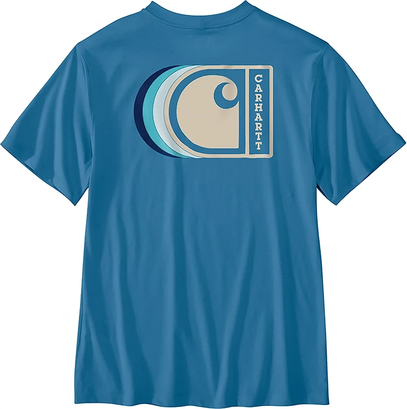 Carhartt Men's Relaxed Fit Lightweight Short Sleeve C Graphic T-shirt