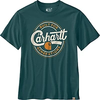 Carhartt Men's Relaxed Fit Lightweight Short Sleeve Script Graphic T-shirt
