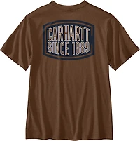 Carhartt Men's Relaxed Fit Lightweight Short Sleeve 1889 Pocket Graphic T-shirt