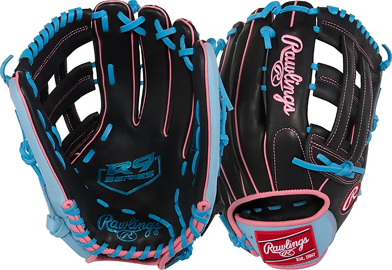 Rawlings 12.75 in Adults' R9 First Base Baseball Mitt