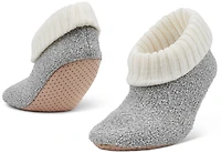 Magellan Outdoors Women's Foldover Sweater Marl Lodge Slippers
