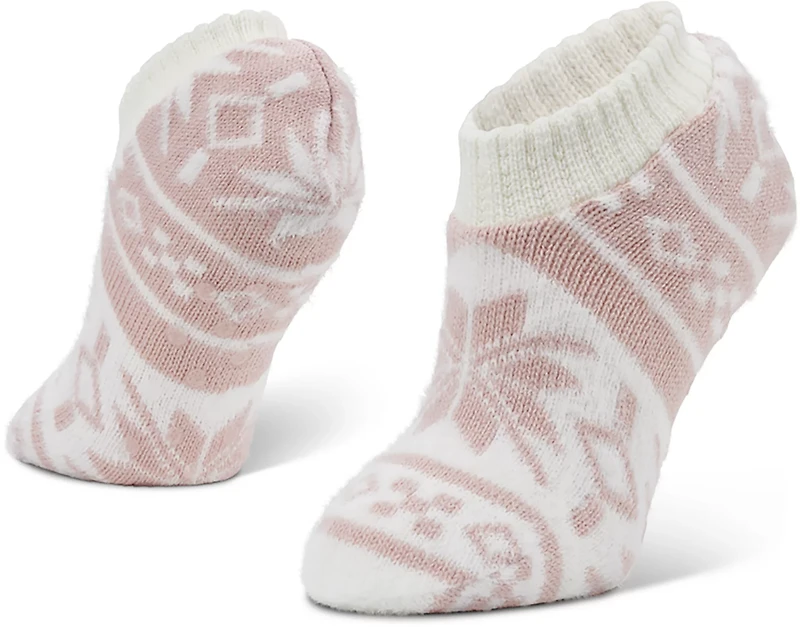 Magellan Outdoors Women's Sweatercuff Snowflake Lodge Slippers