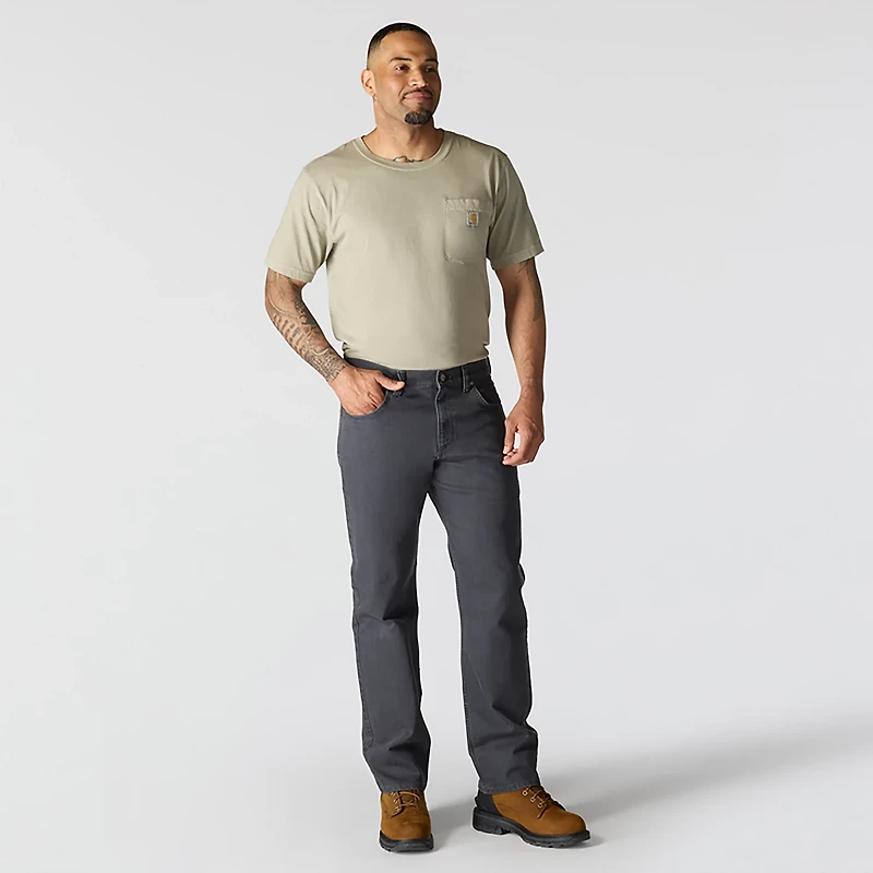 Carhartt Men's Relaxed Straight Rugged Flex Dyed Jeans
