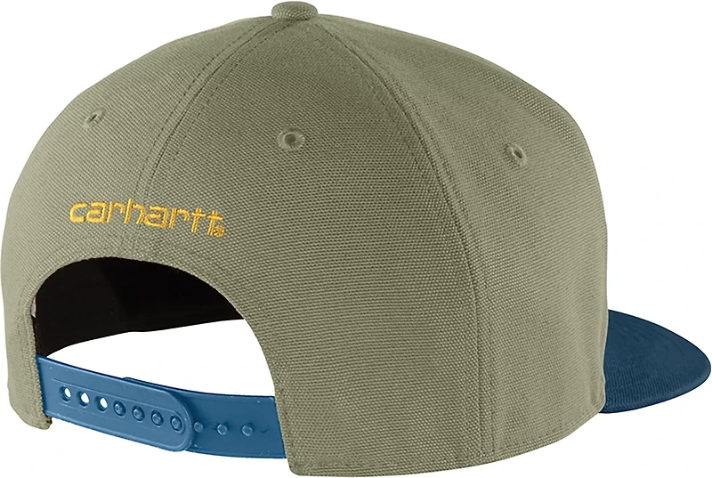 Carhartt Men's Firm Duck Flat Brim Cap