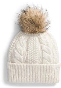 The North Face Women's Oh Mega Fur Pom Beanie