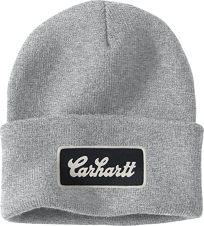 Carhartt Men's Script Patch Beanie