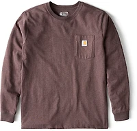 Carhartt Men's Relaxed Fit Heavyweight Pocket C Graphic Long Sleeve T-shirt
