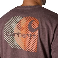Carhartt Men's Relaxed Fit Heavyweight Pocket C Graphic Long Sleeve T-shirt
