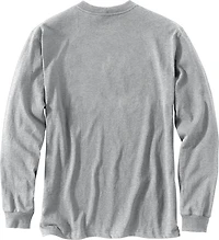 Carhartt Men's Loose Fit Heavyweight Logo Graphic Long Sleeve T-shirt